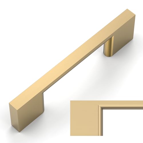 Amerdeco 10 Pack Champagne Bronze Cabinet Pulls 3" - color: Champagne Bronze, size: 3" hole center