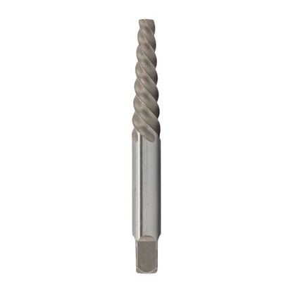 Drill America DEWEZ4 Qualtech Carbon Steel Screw Extractor, #4 Size, 3" Length (Pack of 10) - size: #4