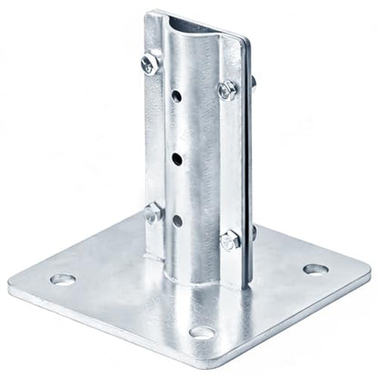 2 Pack Fence U Post Base for 1.2" U Post,Heavy Duty