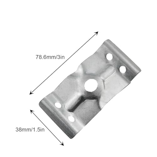 2PCS Boat Shaped Corner Bracket Connector Furniture Component Fastener Metal Adjustable Bracket for Dining Tables and Table Leg Braces