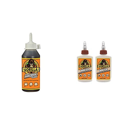 Gorilla Glue (Pack of 1) and Wood Glue (Pack of 2)