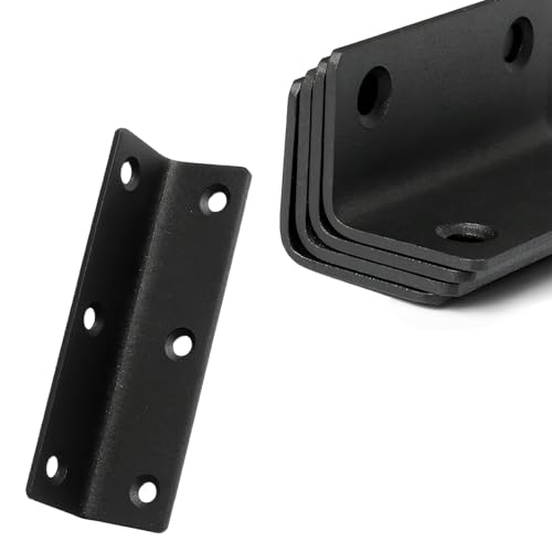 4 Pack L Brackets 3.15" Stainless Steel Corner Brace Angle Bracket Heavy Duty 90 Degree Corner Brace with Srews - size: 3.15 Inch