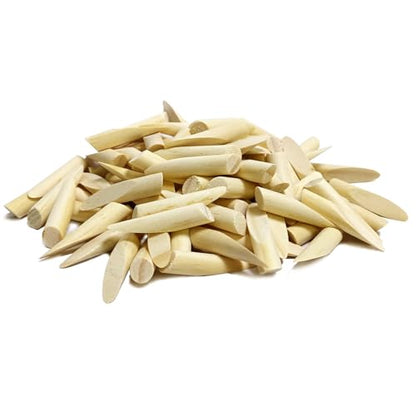 100 Pcs Solid Wood Pocket Hole Plugs, Pine Wood Plugs for Pocket Hole Jig Accessories