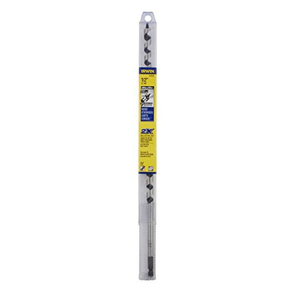 IRWIN WeldTec Auger Wood Drill Bit 1/2" X 17" (3043005) (Pack of 2) - size: One Size (Pack of 2)