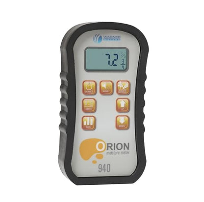 Orion® 940 Pinless Wood Moisture Meter by Wagner Meters I Accurate, Non-Damaging, Dual Depth Lumber Moisture Measurement, Data Collection & Storage, On-site Calibration (Standard Calibrator) - size: Standard Calibrator