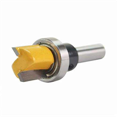 for 1/2" Hinge Template Mortising Router Bit with Top Rail Bearing Guide