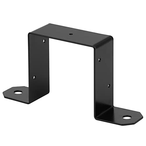 GBGS 8 Pack Deck Post Tie Bracket for 4" x 4",Black