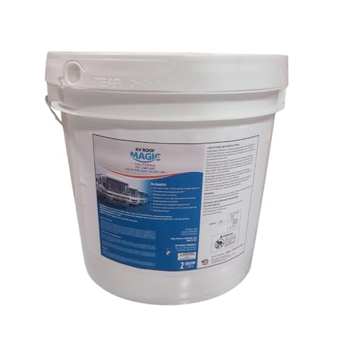 Best RV Roof Sealant for RV Roof Repair | Specially Designed for VOC Compliance | Only Product with No Primer Needed | Apply on All Type of Roofs | 2 Gallon Pail