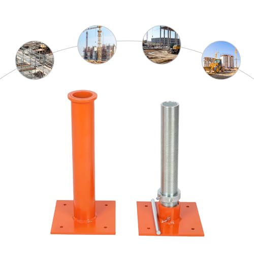 Adjustable Steel Jacking Post 18000lbs Load Capacity 19-27in Height Range