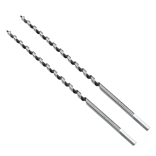 Wood Auger Drill Bit 5/16" x 11.7", 2Pcs - size: 5/16" x 11.7"