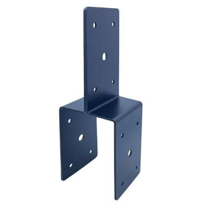 4 PCS Heavy Duty Steel Z Brackets Post to Beam Support,Wood Shelves Fixing Lumber Connector Pergola Hardware Brackets,Thickness 3mm (Z Brackets (5.1x5.1x3.2)) - size: Z Brackets (5.1x5.1x3.2")