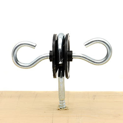 12 Pcs Farm Electric Fence Gate Handle Anchors, Black