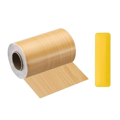 HARFINGTON Wood Grain Repair Tape 4" x33ft Self-Adhesive Repair Patch - color: Cherry, size: 4" x 33ft