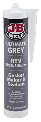 J-B Weld 32927 Ultimate Grey RTV Silicone Gasket Maker and Sealant - 9.5 oz. - color: Grey, size: 9.5 oz
