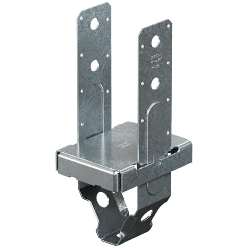 Simpson Strong-Tie PBST46Z PBST ZMAX Galvanized Standoff Post Base for 4x6 (Each) - size: 4 x 6
