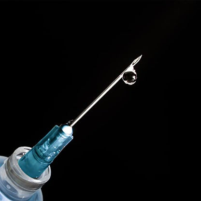 20 Pack 3ml Industrial Syringes with 23Ga 1 Inch, Plastic Disposable Syringe for Scientific Labs, Liquids Refilling and Measuring