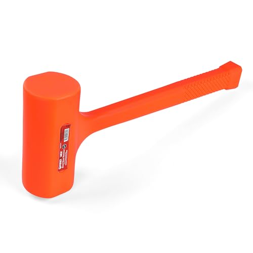 MAXPOWER 5 LB Dead Blow Hammer, Checkered Grip, Spark and Rebound Resistant - size: 5lb