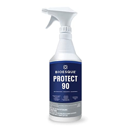 Bioesque Protect 90, Bacteriostatic, Fungistatic, Algaestatic Formula, Effective Against Mold, Mildew, Algae, & Odor Causing Bacteria, 32 Fluid Ounce (Pack of 12) - size: 32 Fl Oz (Pack of 12)
