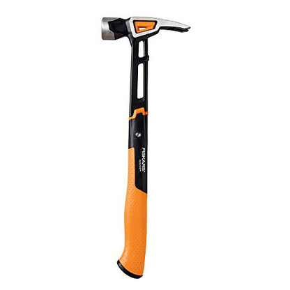 Fiskars Pro IsoCore 16" Framing Hammer with Rip Claw, 22oz - style: Magnetic