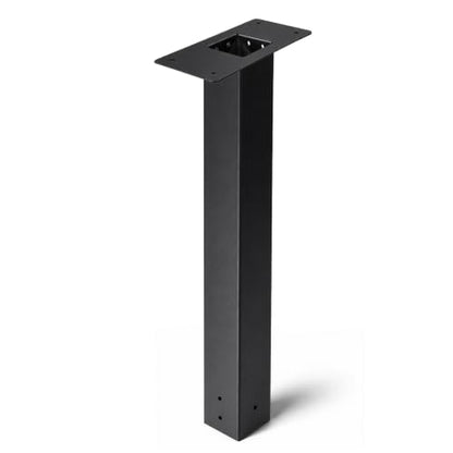 53" Galvanized Steel Mailbox Post, Rustproof 4x4 In-Ground Mount