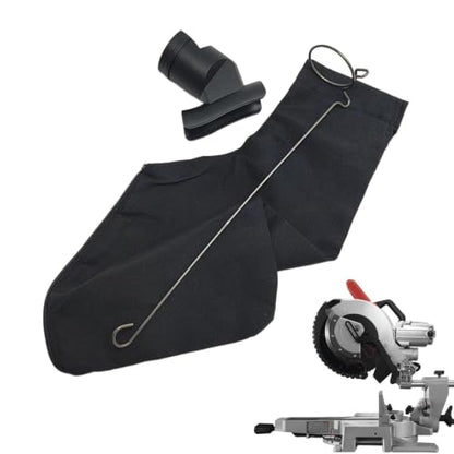 Table Saw Dust Collector Bag - Wired Adjustable, Lightweight Dust Bag, Wood - color: Round Bottom Air Outlet + Dust Bag + Wire