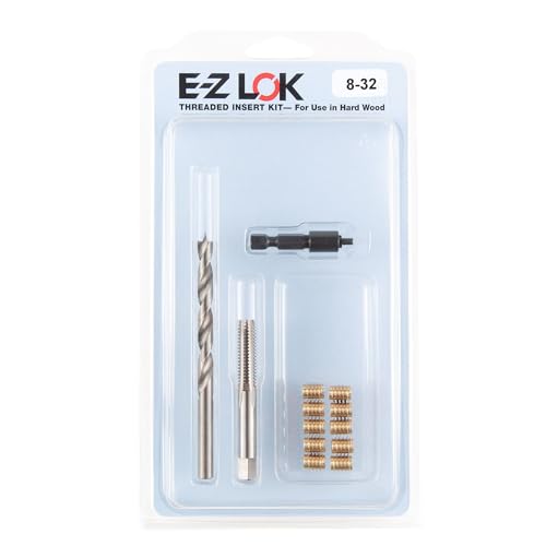 E-Z LOK Thread Repair Kit, 8-32 - size: 8-32, style: Brass
