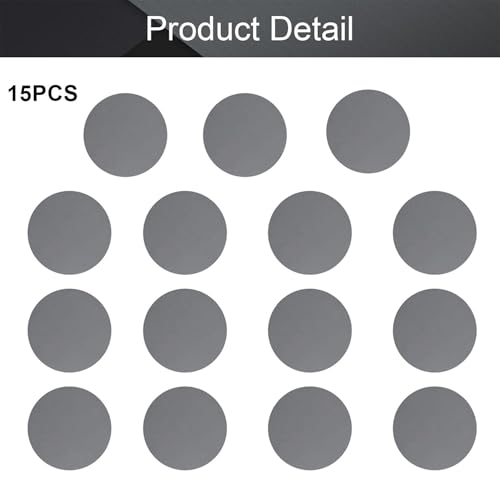 Mesh Sanding Discs 5 Inch 1000Grit Hook and Loop Grip Disc 15Pcs - size: 5 inch