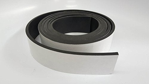 .062" 6"x 10" Neoprene Rubber Strips 60A Medium Hardness with Adhesive Backing - size: 6" wide x 10' long, style: 1/16" .062"