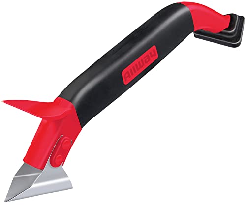 DAP Plastic Wood Filler 6 Oz & ALLWAY 3-in-1 Caulk Tool for Removal, Application & Smoothing