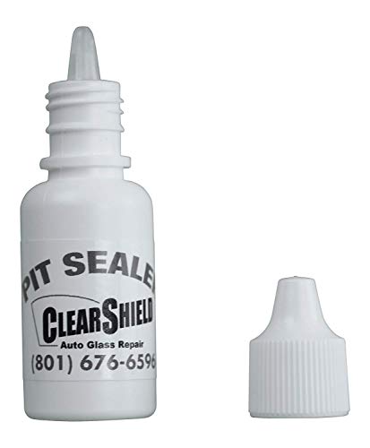 Clearshield Windshield Repair Resin - Auto Glass Scratch Repair - 2 Pack 15 ml Pit Sealer - size: 2 Pack