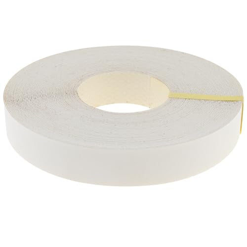 3/4inx50ft Melamine Edge Banding White Veneer Edging Shelf Adhesive - color: White