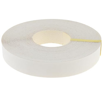 3/4inx50ft Melamine Edge Banding White Veneer Edging Shelf Adhesive - color: White