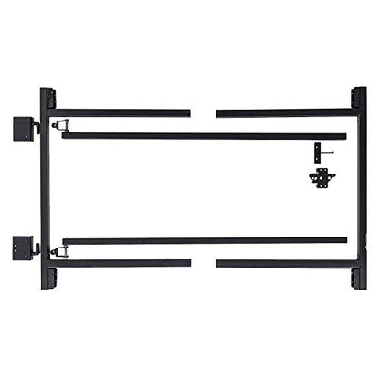 Adjust-A-Gate Steel Frame Anti Sag Adjustable Gate Building Kit with Patented Truss Cable System and Telescoping Bars, 2 Pack - size: 60"-96" wide openings, 3'-4' high