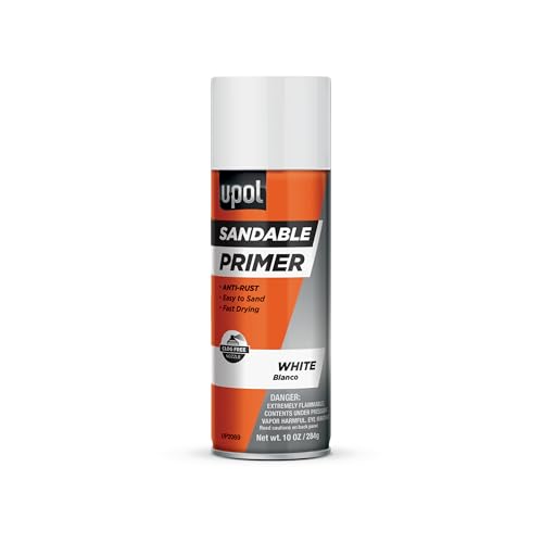 U-POL Sandable Primer, Fast-Drying, White - color: White