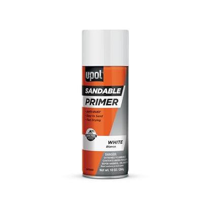 U-POL Sandable Primer, Fast-Drying, White - color: White
