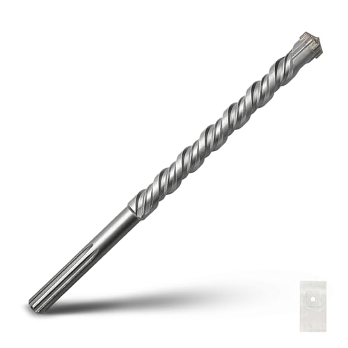 1" x 8.4" x 13.4" SDS Max Rotary Hammer Drill Bit, 26x340mm Masonry Bit - style: 1 inch x 13.4 inch ( 26 x 340mm )