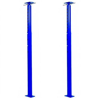 OUTLANE House Floor Jacks, 2 Pack 53"-93" Adjustable Jack Post 18000 LBS - color: Blue, size: 53"-93"