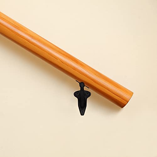 Design House Standard Handrail Bracket, Matte Black - color: Matte Black, size: Standard