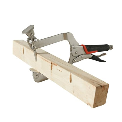 Pocket Hole Clamp 14 Inch (355mm), Right Angle, 2 Ways to Use for Hole Joinery, 1pack