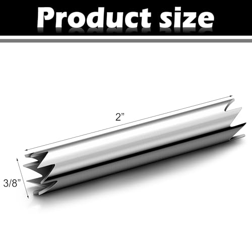 Blulu 3 Pcs Single Screw Extractor 3/8" Broken Extractor Screw Remover - size: 3/8inch