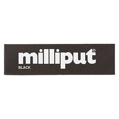 Milliput Medium Fine 2-Part Self Hardening Putty, Black, MPP-5, 4oz Pack