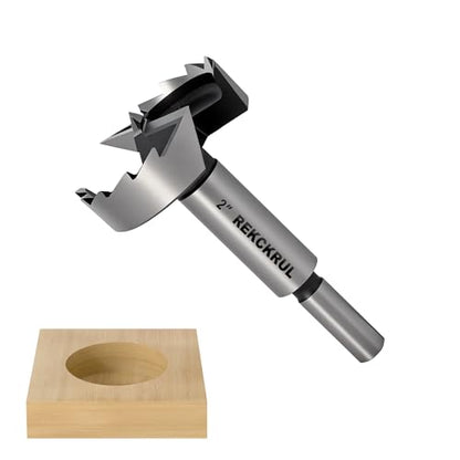 2 Inch Forstner Bit, 2" Forstner Drill Bit for Woodworking - size: 2 | Precision Imperial Sizing