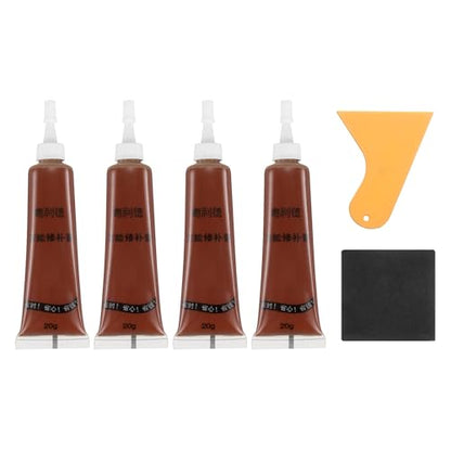 uxcell Wood Repair Kit,4Pcs Touch Up Filler Wood,Apple Wood - color: Apple Wood