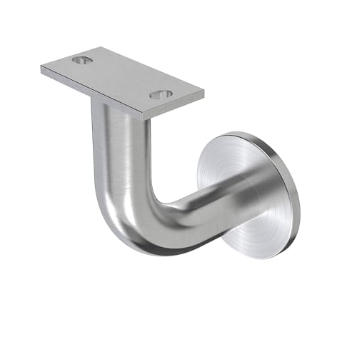 Handrail Bracket Stainless Steel 316 Redshift Quasar (Satin Stainless Steel) - color: Satin Stainless Steel