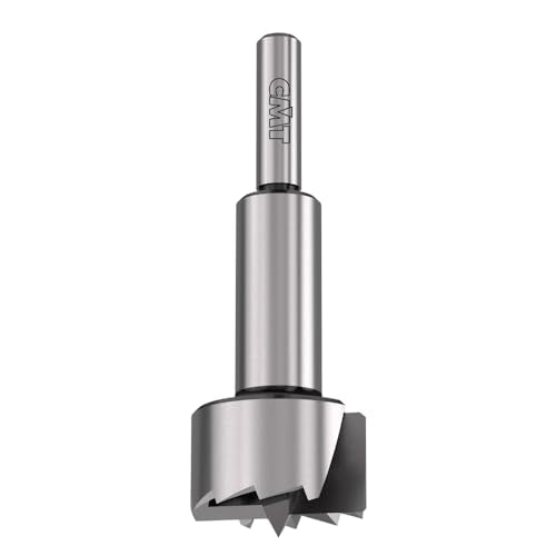 CMT 537.300.31 Forstner Bit, 30mm 1-3/16-Inch Diameter, 8mm 5/16-Inch Shank - size: SHK 5/16 | CD 1-3/16