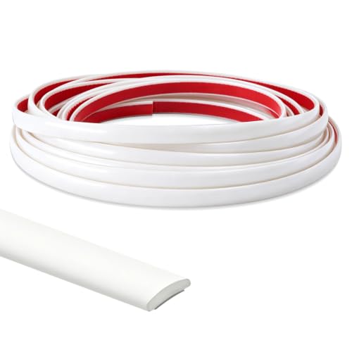 26.2Ft Peel and Stick Wall Molding Trim White - color: White (Paintable), size: 26.2 Ft