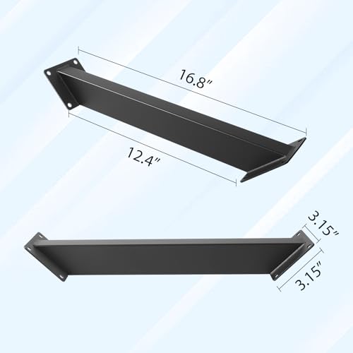 4 Pcs 45 Degree Angle Support Brackets for Pergola - size: 7x4 - 4 Pcs