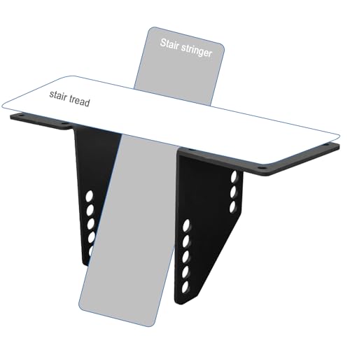 DIY Floating Stair Riser Brackets, 1 Piece