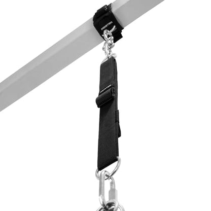 Meister Beam Wrap Mount Kit w/Carabiner for Hanging Boxing & MMA Heavy Bags - style: Beam Wrap + Extension Strap Mounting Kit