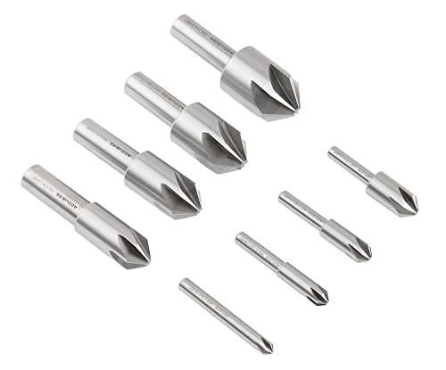 Accusize Industrial Tools HSS Countersink Set, 90°, 0206-2016 - size: 90°